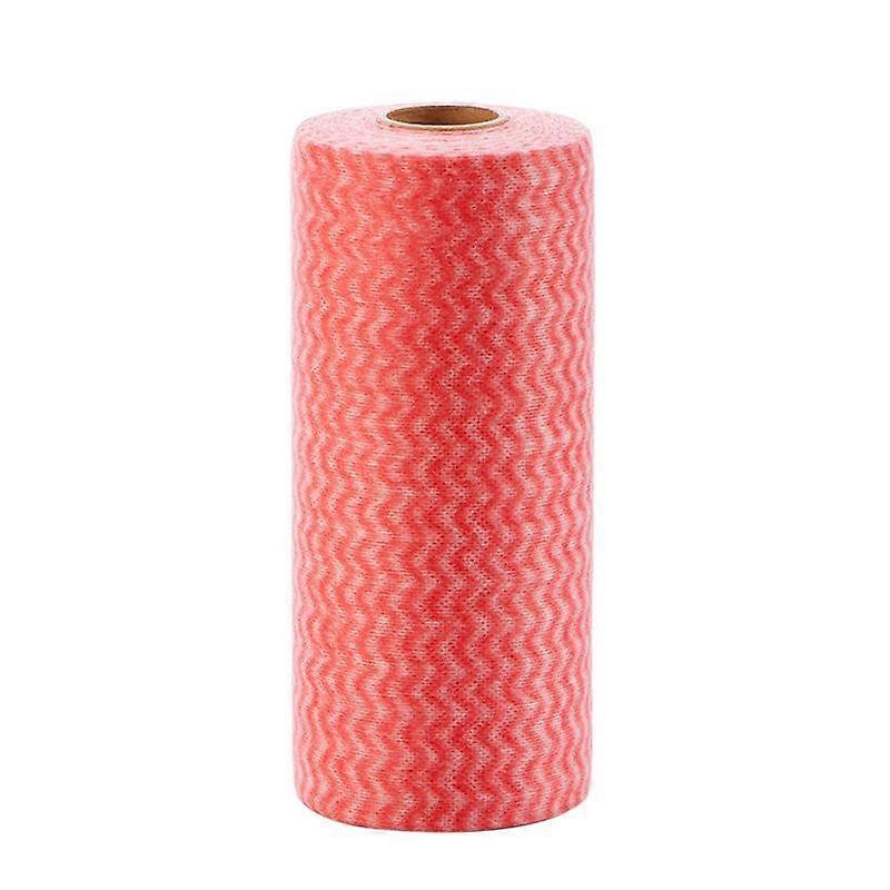 1 Roll Oil-Free Non-woven Dishcloth, Kitchen Supplies, Disposable Dish Towels, Lazy Rags