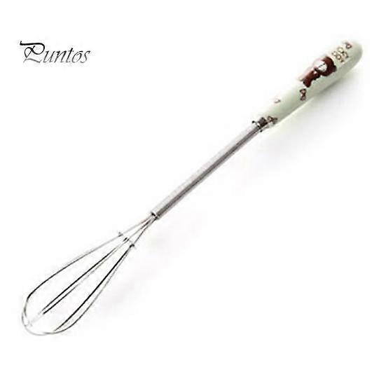 Wire Whisks Manual Clean Easily Stainless Steel Manual Mini Agitator Kitchen Egg Mixer for Kitchen
