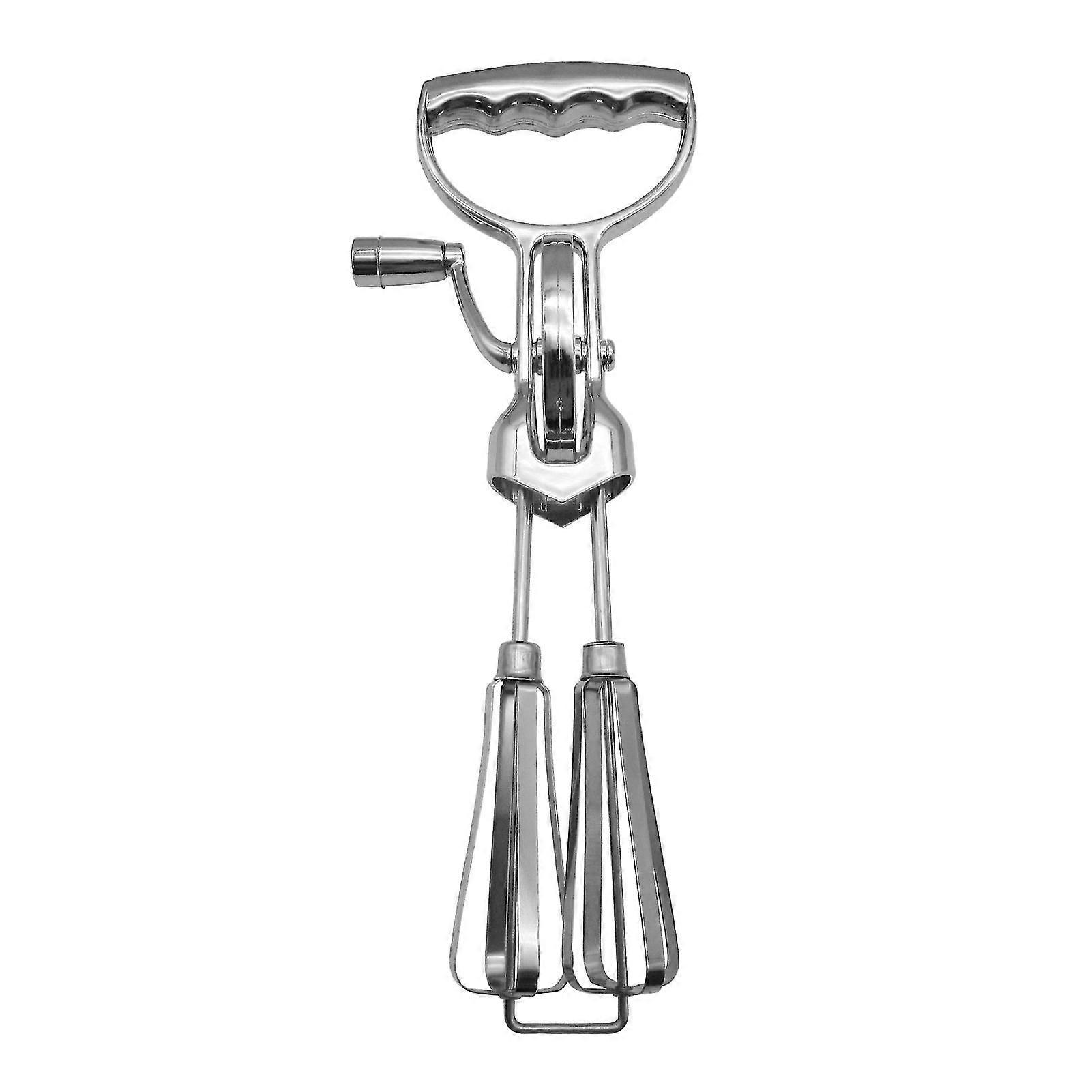 Hand - held Egg Beater, Stainless Steel, Ergonomic Handle, Efficient Manual Mixing Tool for Baking and Cooking