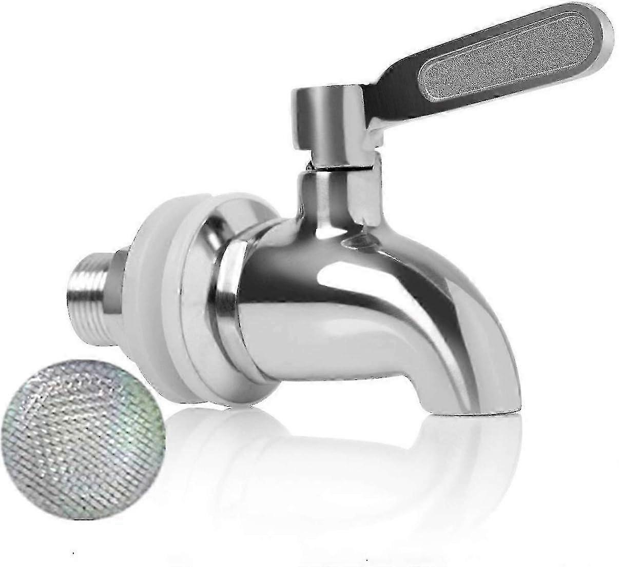 Remplacement du robinet du distributeur de boissons, Robinet De Baril De Vin Et De Bière En Acier Inoxydable, Résistant À L’usure, Robinet De Remplacement Du Distributeur 16mm f74