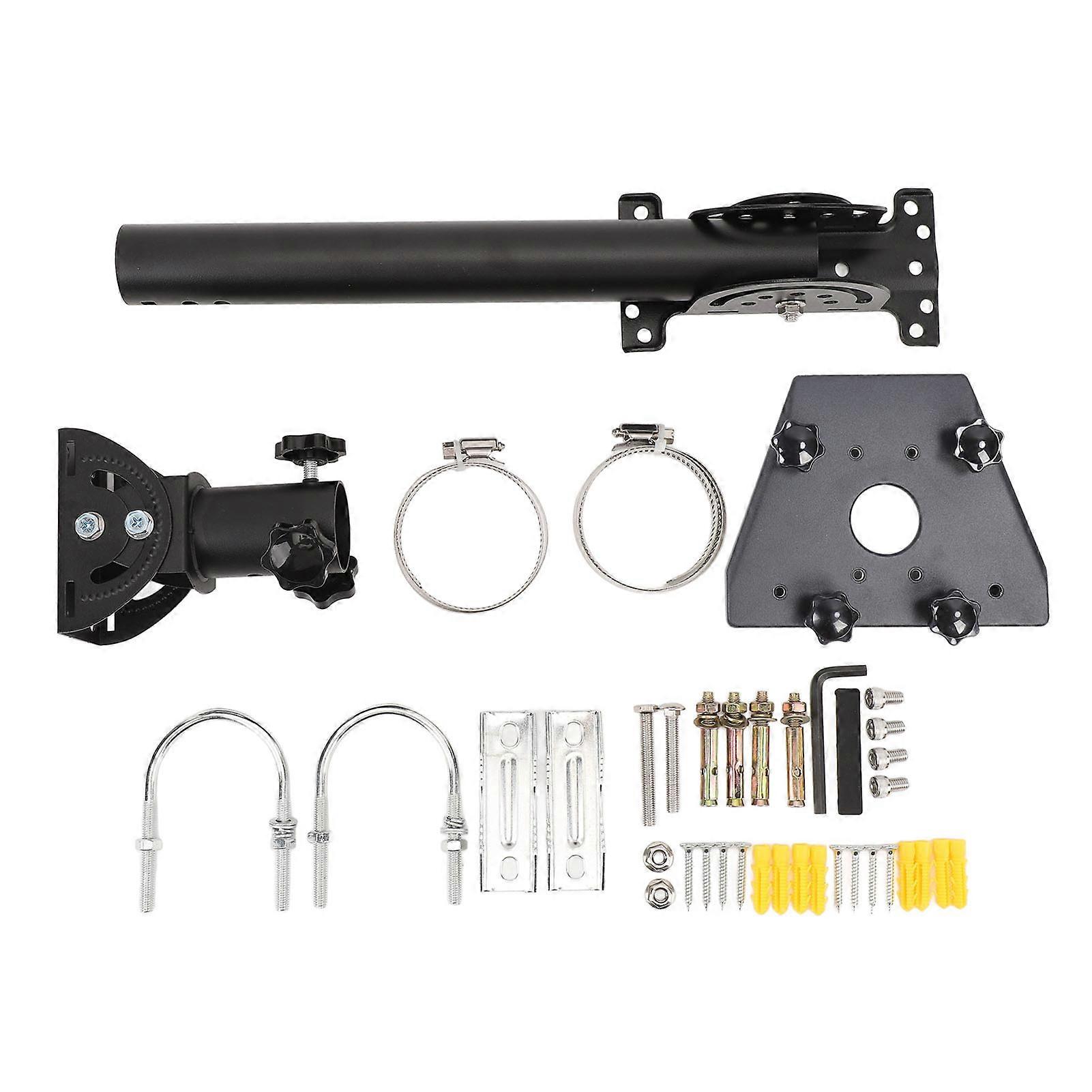 Rectangular Satellite Pipe Mount Adapter Pole Wall Roof Mounting Kit for V3 Gen3