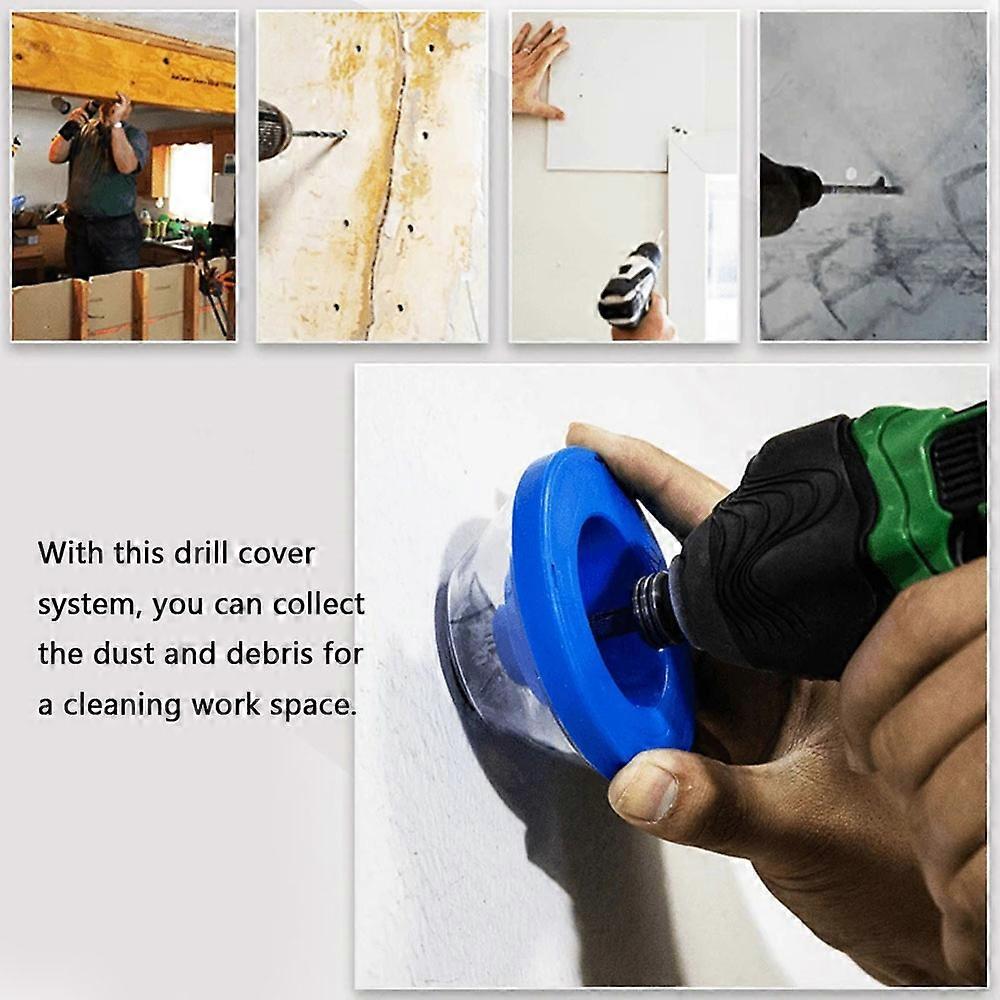 Electric Hammer Drill Dust Collector Woodworking Tool Attachment Accessory for Home Reusable Drilling Machine