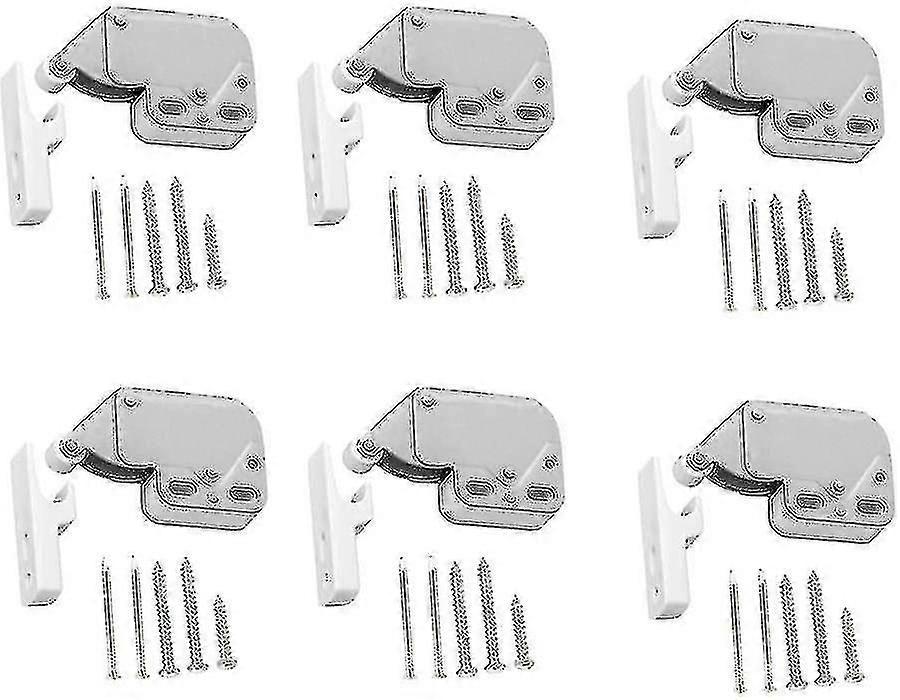 10pcs Cabinet Door Spring Latch, Spring Latch Door Catch Mini Latch
