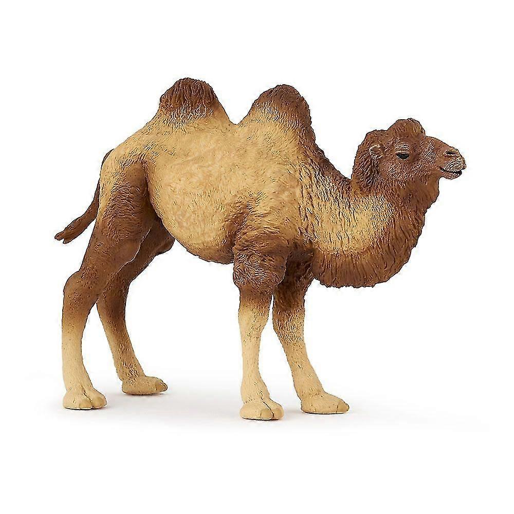 Papo wild animal kingdom bactrian camel toy figure, three years or above, brown