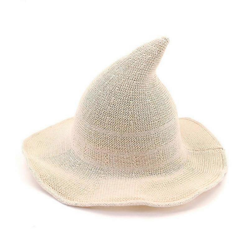 Cotton Wizard Halloween Witch Hat Tip Foldable Magic Hat