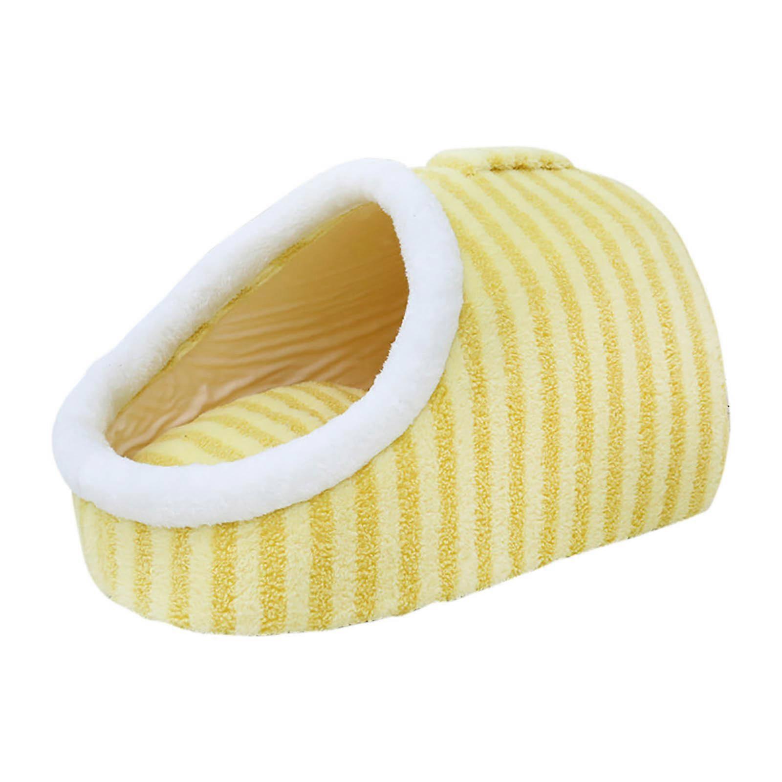 Thickened Three-Dimensional Winter Dog Bed – Double Piece Pet Bed with Handle and Drill Hole, Comfortable for Small and Large Dogs