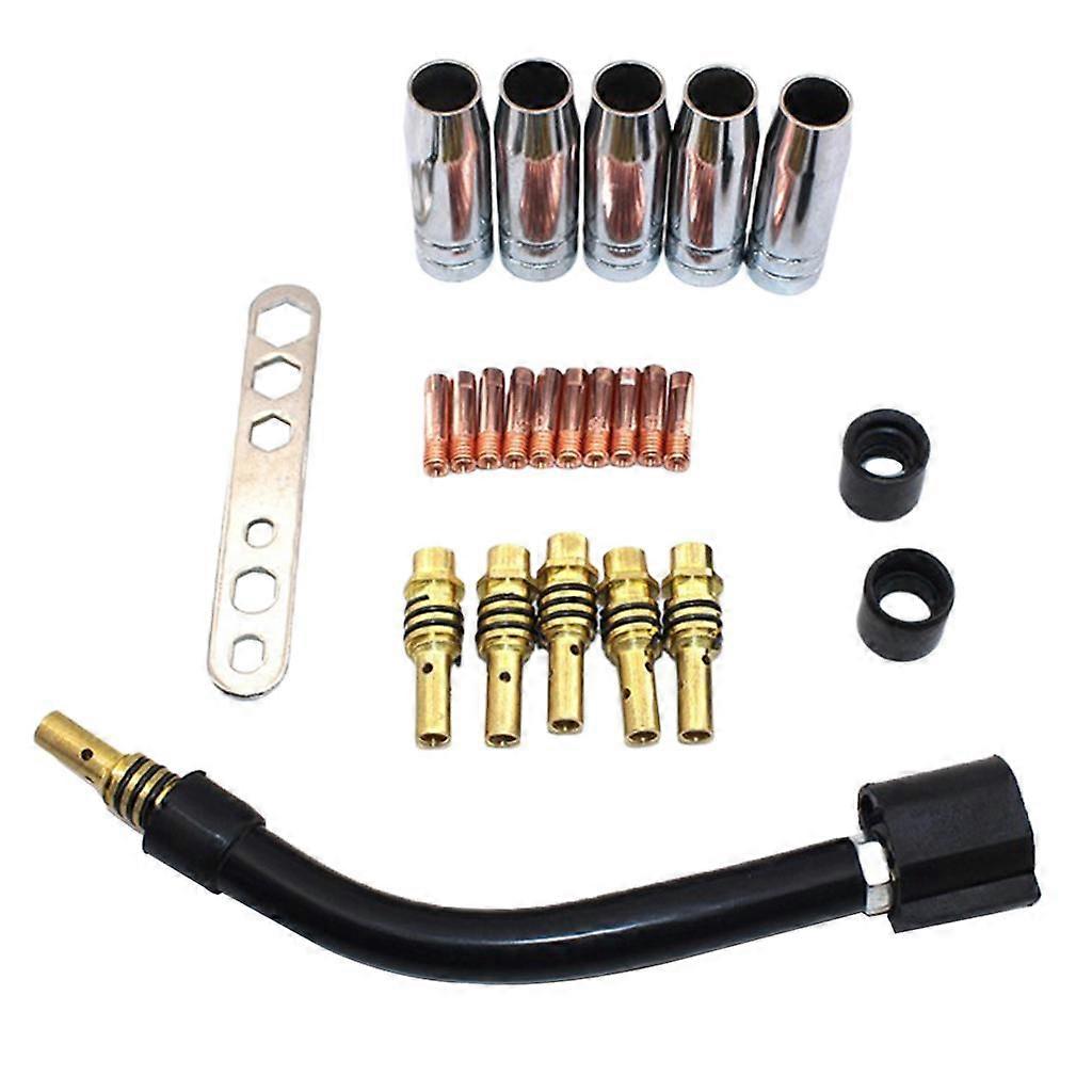 For 15AK MIG Welding Torch Spares Kit Tip Holder Diffuser Nozzle Kit