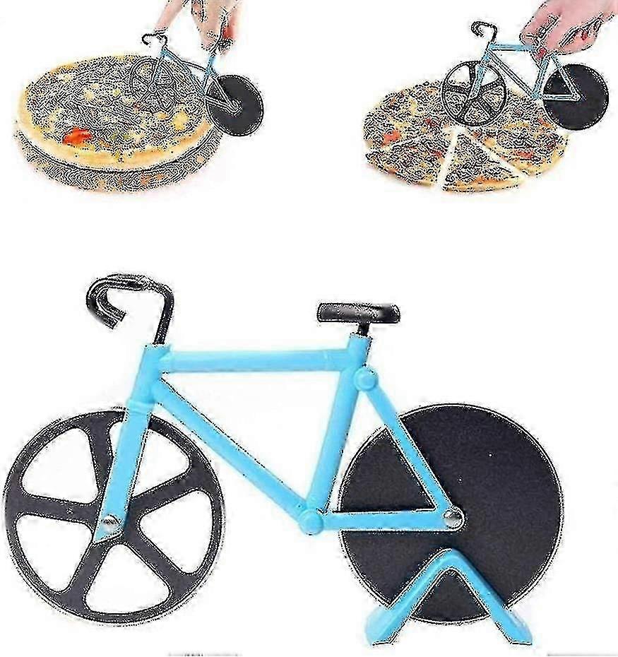 Pizza Knife Bicycle Pizza Knife Blue