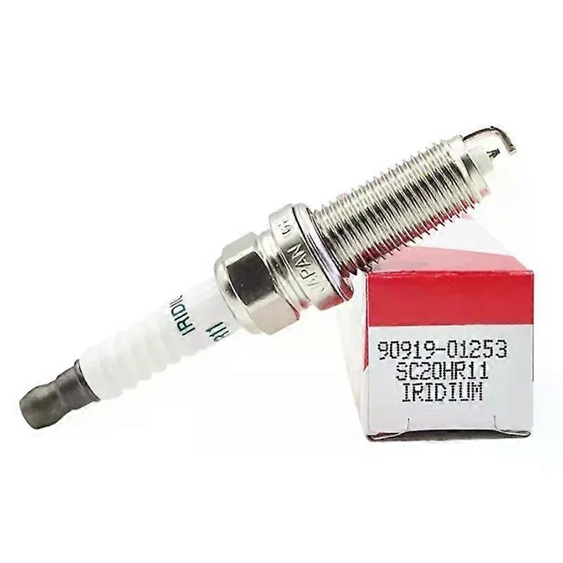 90919-01253 SC20HR-11 Iridium Spark Plug compatible for Toyota VERSO YAIRS COROLLA AURIS AVENSIS IQ PRIUS RAV4 URBAN CRUISER Lexus CT