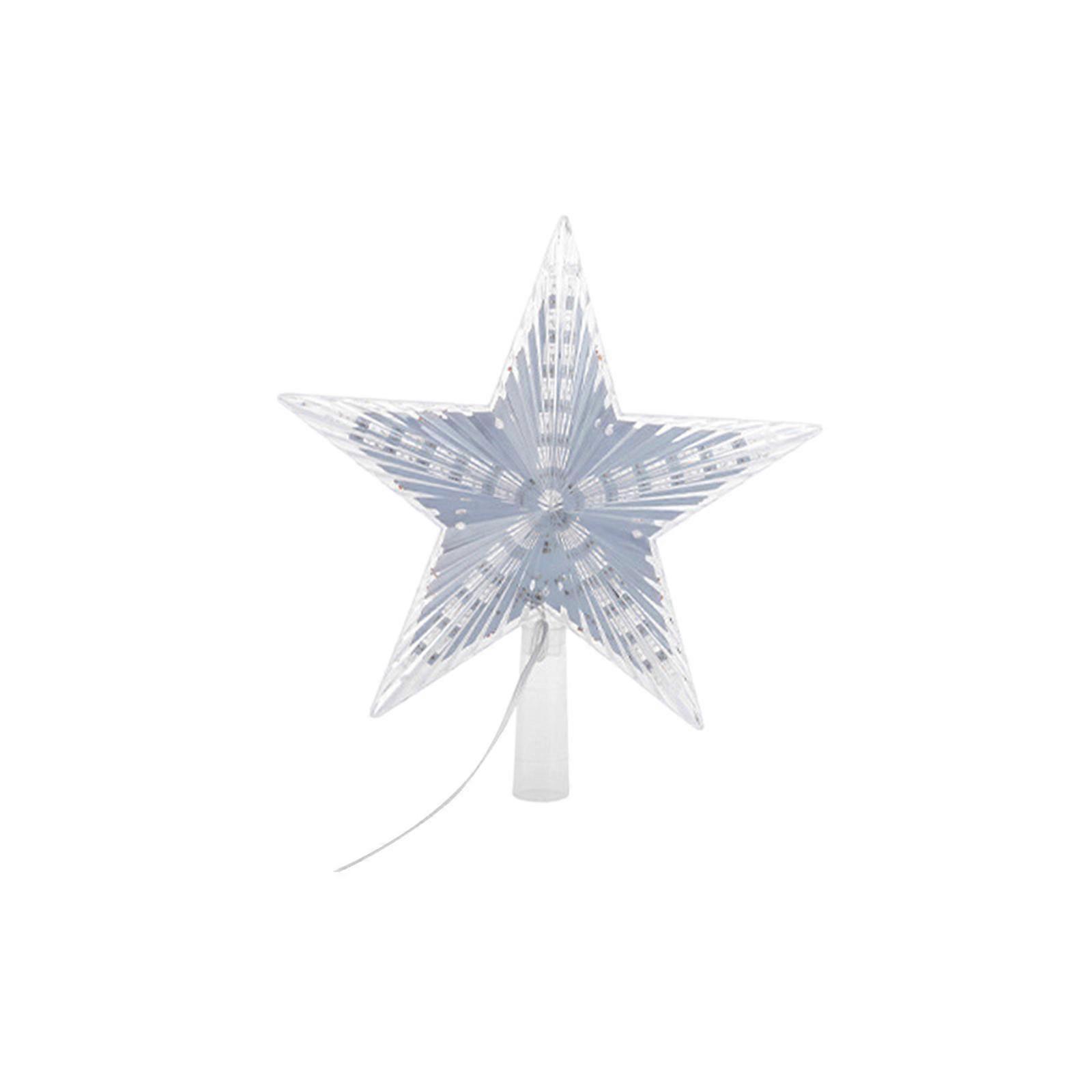 LED Christmas Tree Topper with Light for Indoor Use Xmas Decor Tree Top Star