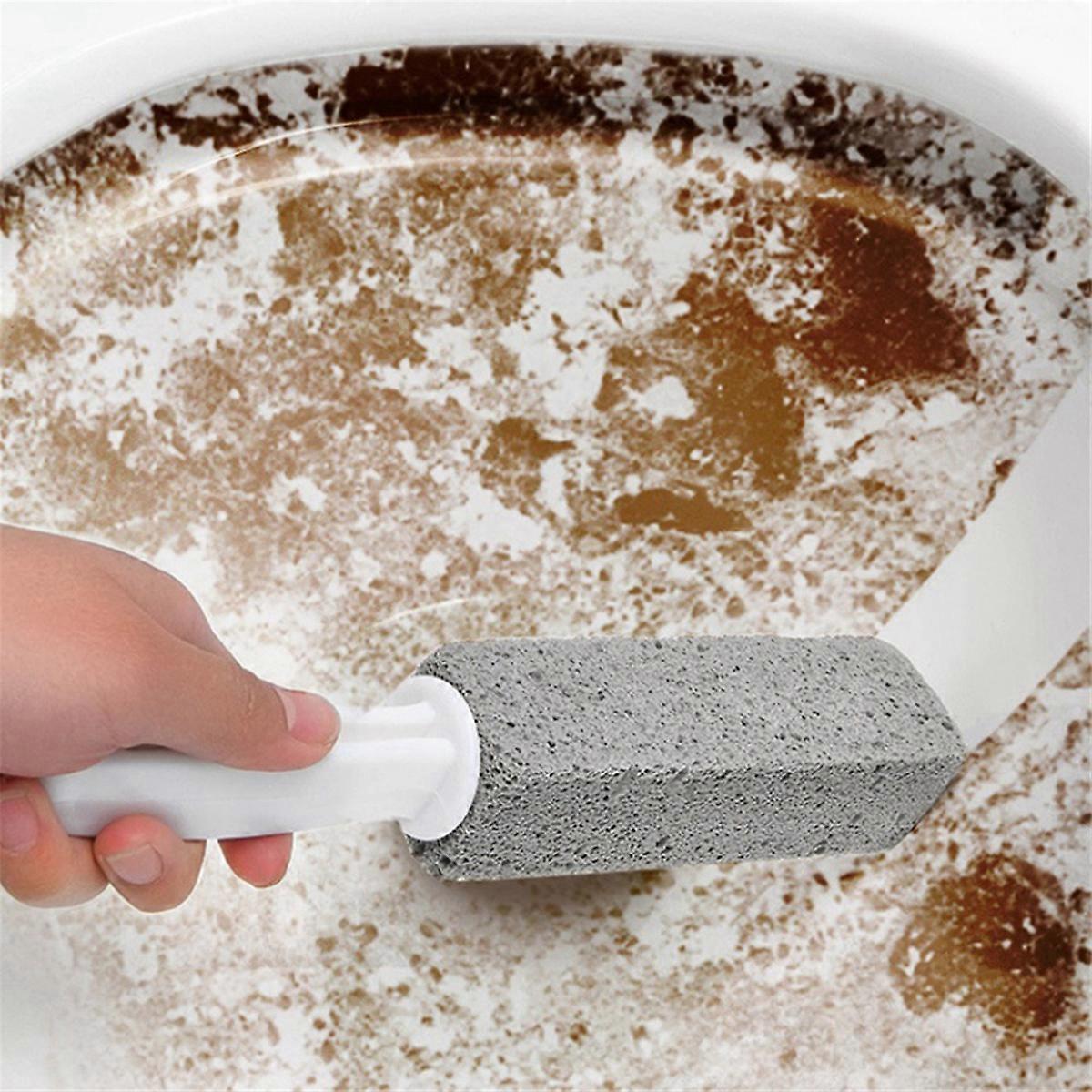thumbnail image 2 of Pumice Stone Toilet Brush - Powerful Stain Remover, Easy Clean, Bathroom Tool 2 of 3