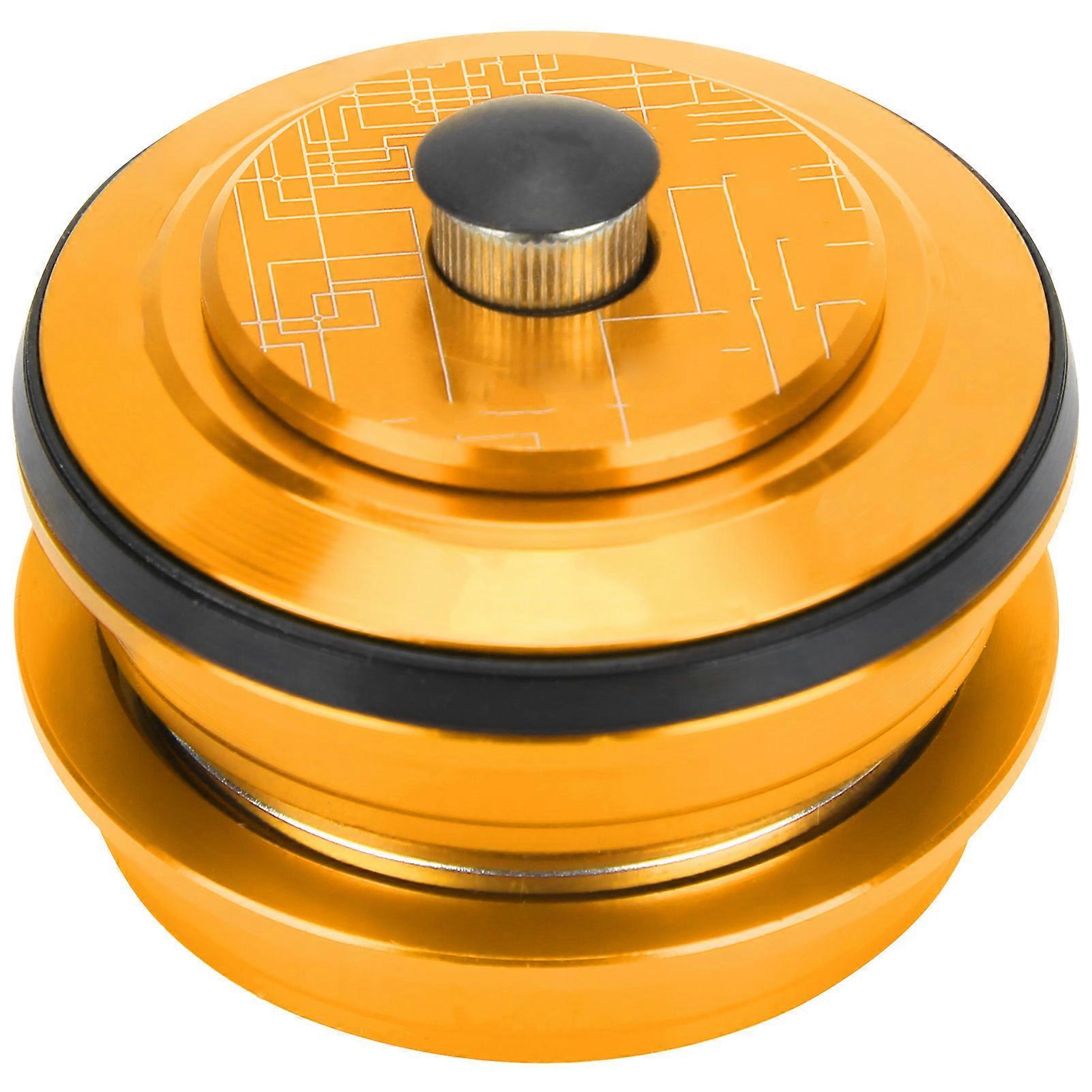 Mountain Bike Front Fork Headset 44mm Threadless Aluminum Alloy Headset Replacement