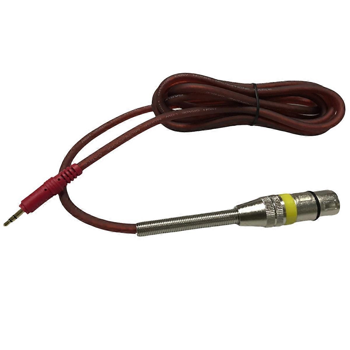 XLR to 3.5mm Microphone Balanced Audio Cord for Computer Speaker