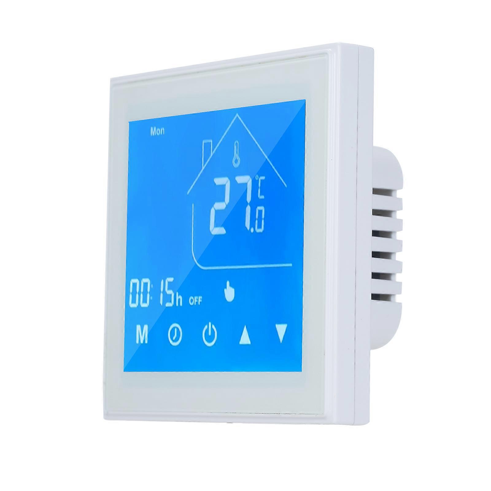Thermostat Temperature Controller LCD Display Week Programmable for Water Heating for Household