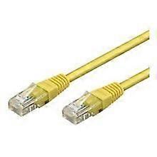 RJ45 Netwerkkabel - Wentronic - C6 - 5m - UTP - Geel