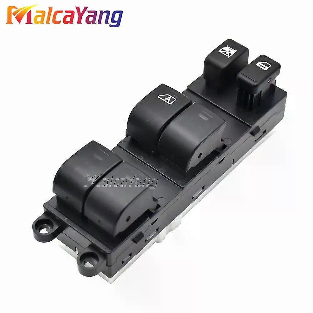 With Light Power Window Master Switch 25411-AX010 25401-ED500 compatible for Nissan TIIDA C11 SC11 C11Z VERSA S SL 2007-2010 25411AX010 254
