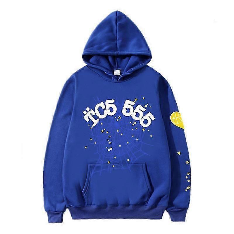 Spider Web Grafisk Hettegenser,bomull Genser For Menn Og Kvinner