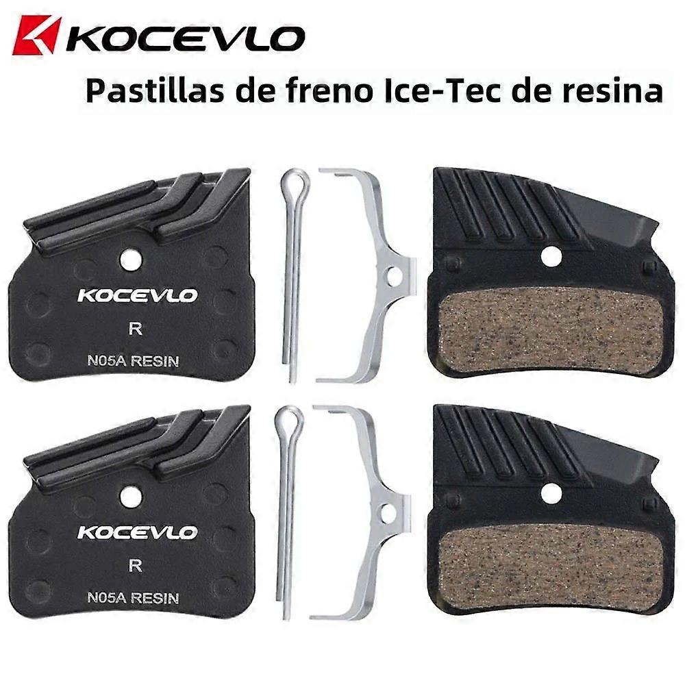 KOCEVLO N03A N05A Technical Resin Brake Pads for Bicycle Disc Brake System 4 Pistons XT XTR M9120 M8120 M7120