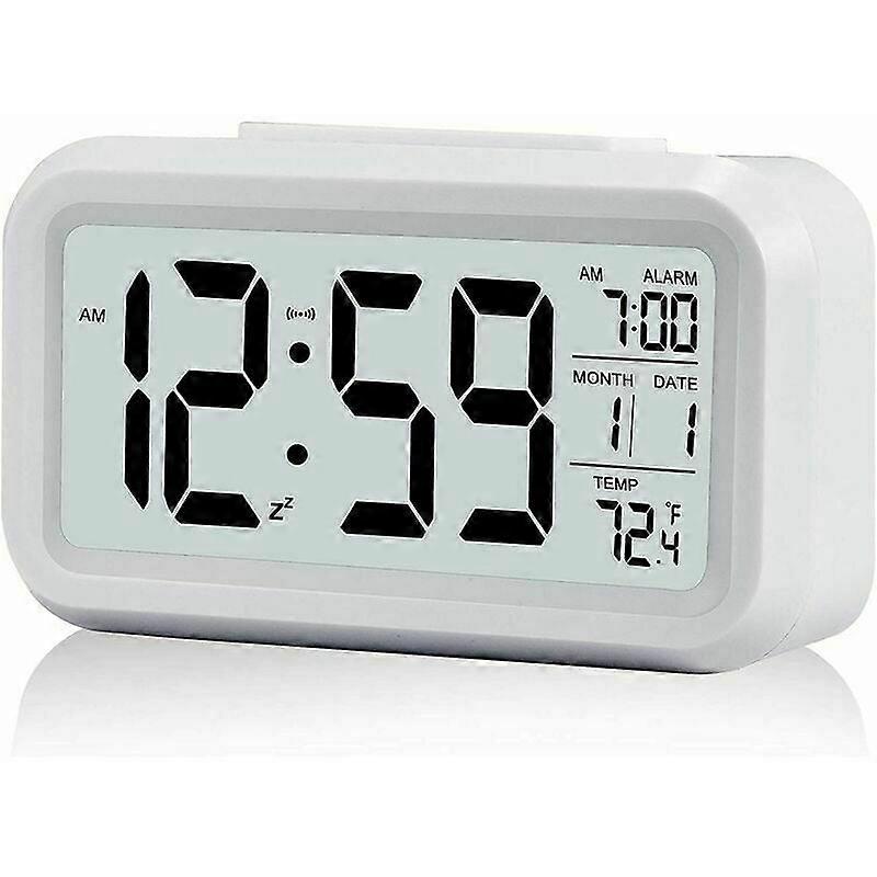 Large Display Smart Light Alarm Clock