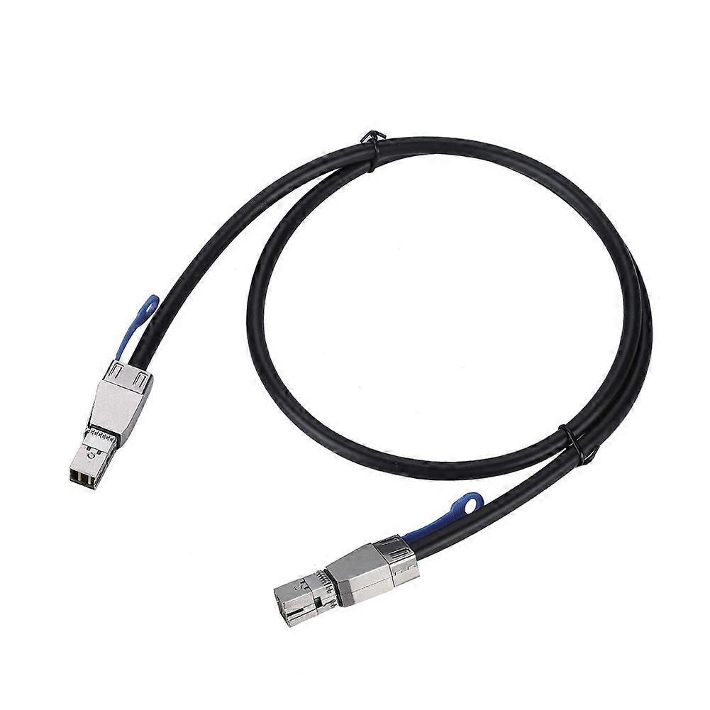 Cabledeconn MINI SAS SFF-8644 to SFF-8644 Hard Disk Server Data Sync Transmission Cable