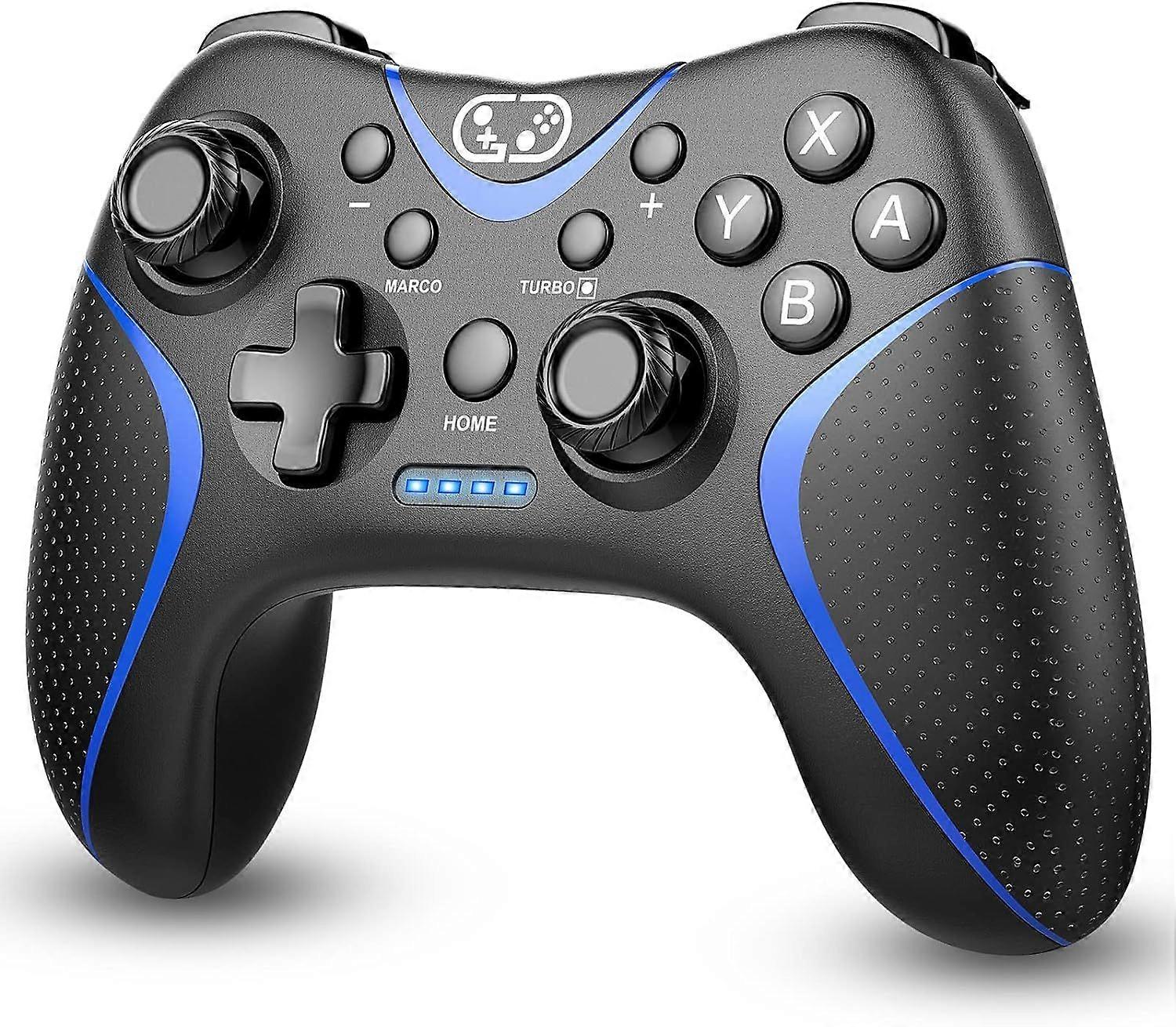 Switch Controller,Bluetooth Switch Pro Controller für Nintendo Switch/Lite/OLED/PC Windows,PC Gaming Controller mit programmierbaren Tasten,Wake up