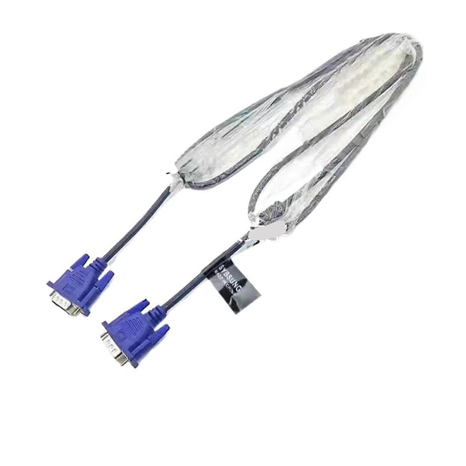 VGA Monitor Cable 15-Pin Double Male 1.7 Meter VGA Data Cable for PC and Monitor Connection