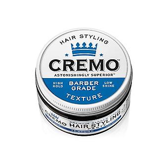 Cremo Barber Grade Hair Texture Paste, High Hold, Low Shine, 4 Oz