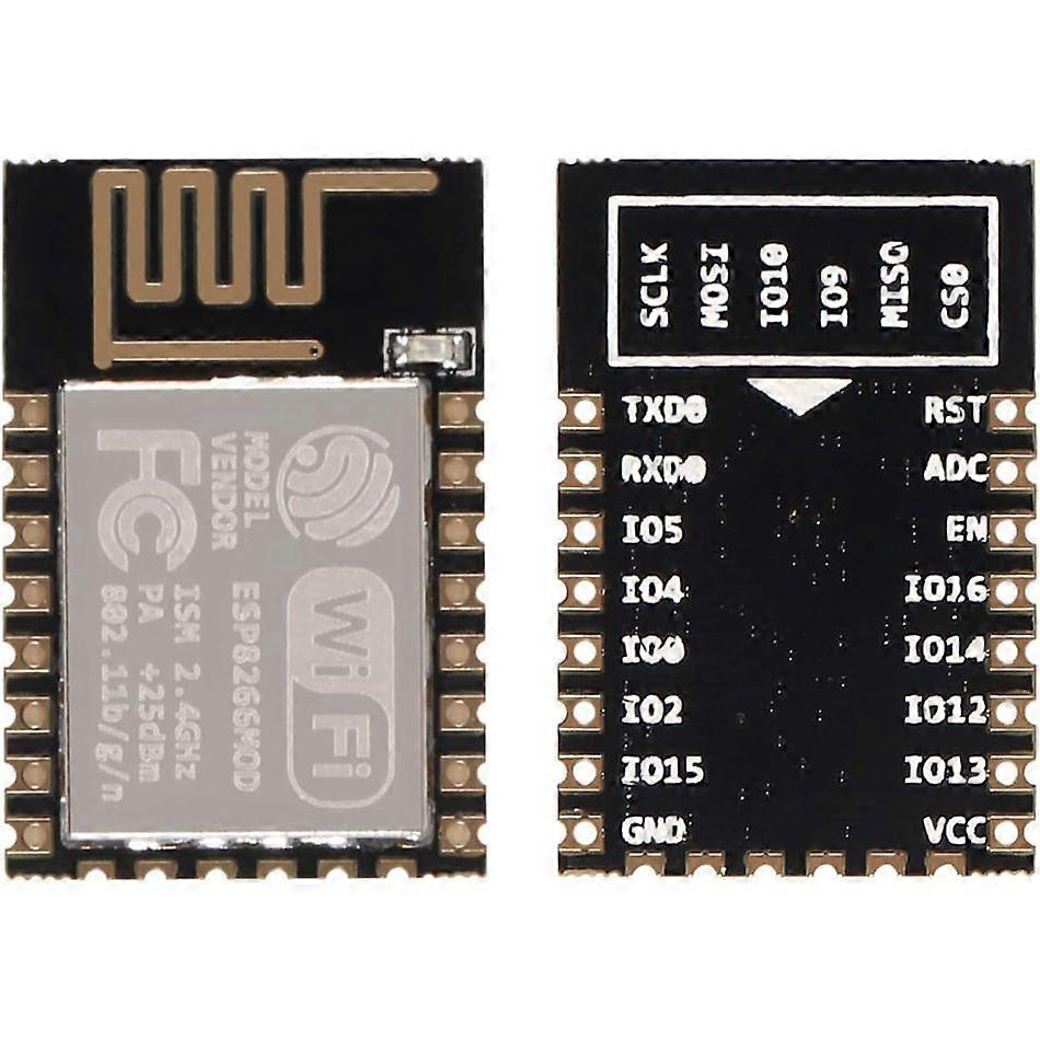 4pcs ESP8266 ESP-12F ESP-12E Serial WiFi Module Microcontroller Network Transceiver 802.11N Remote Port Electronic Component