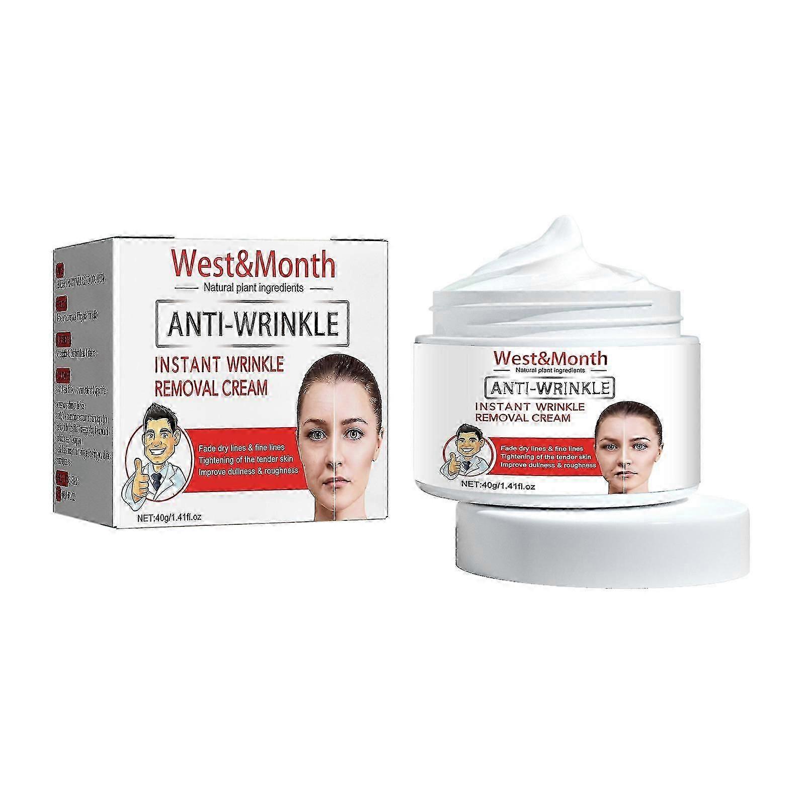 Westmonth Instant Anti-wrinkle Cream, Fading Fine Lines, Lifting, Firming, Anti-wrinkle, Hydrating, Moisturizing And Rejuvenating Cream.