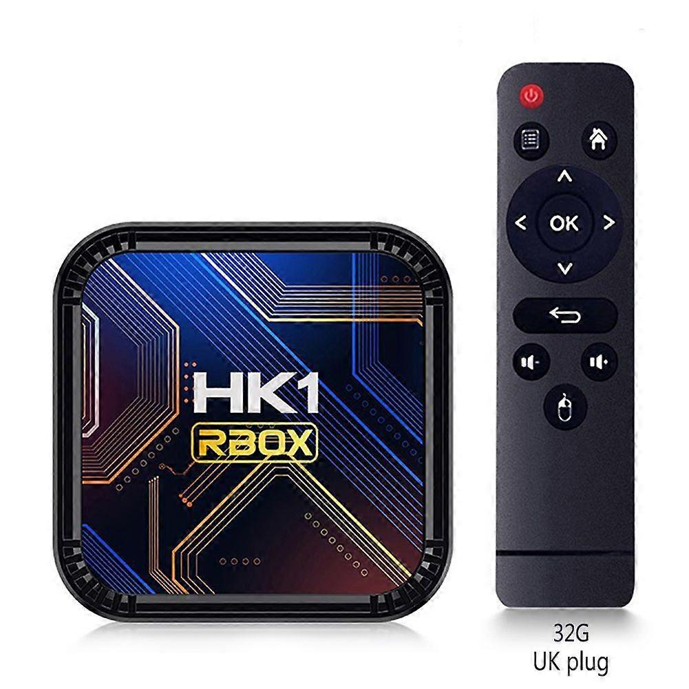 HK1 RBOX K8S Android 13 TV BOX RK3528 64GB 32GB 16GB 2.4G 5G WIFI BT 4.0 Vedio Decoding Home Media Player TV Set Top Box