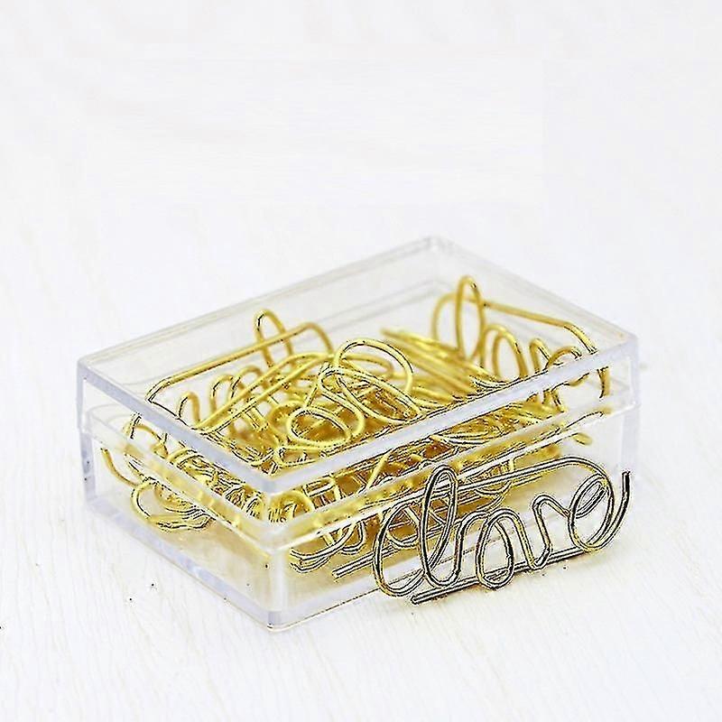 30pcs Paper Clips Durable And Rust-resistant Paper Clips With Case