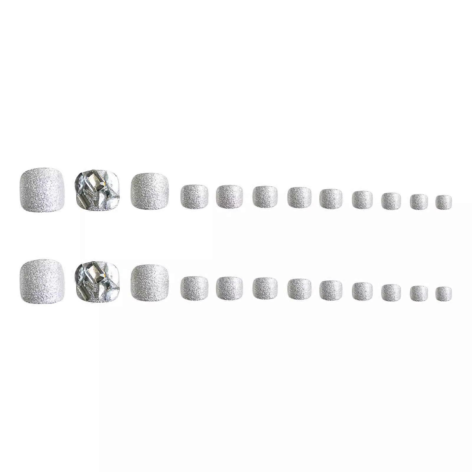 Hopea Glitter Decor Tekovarpaankynnet Helppo levittää Helppo irrottaa kynnet