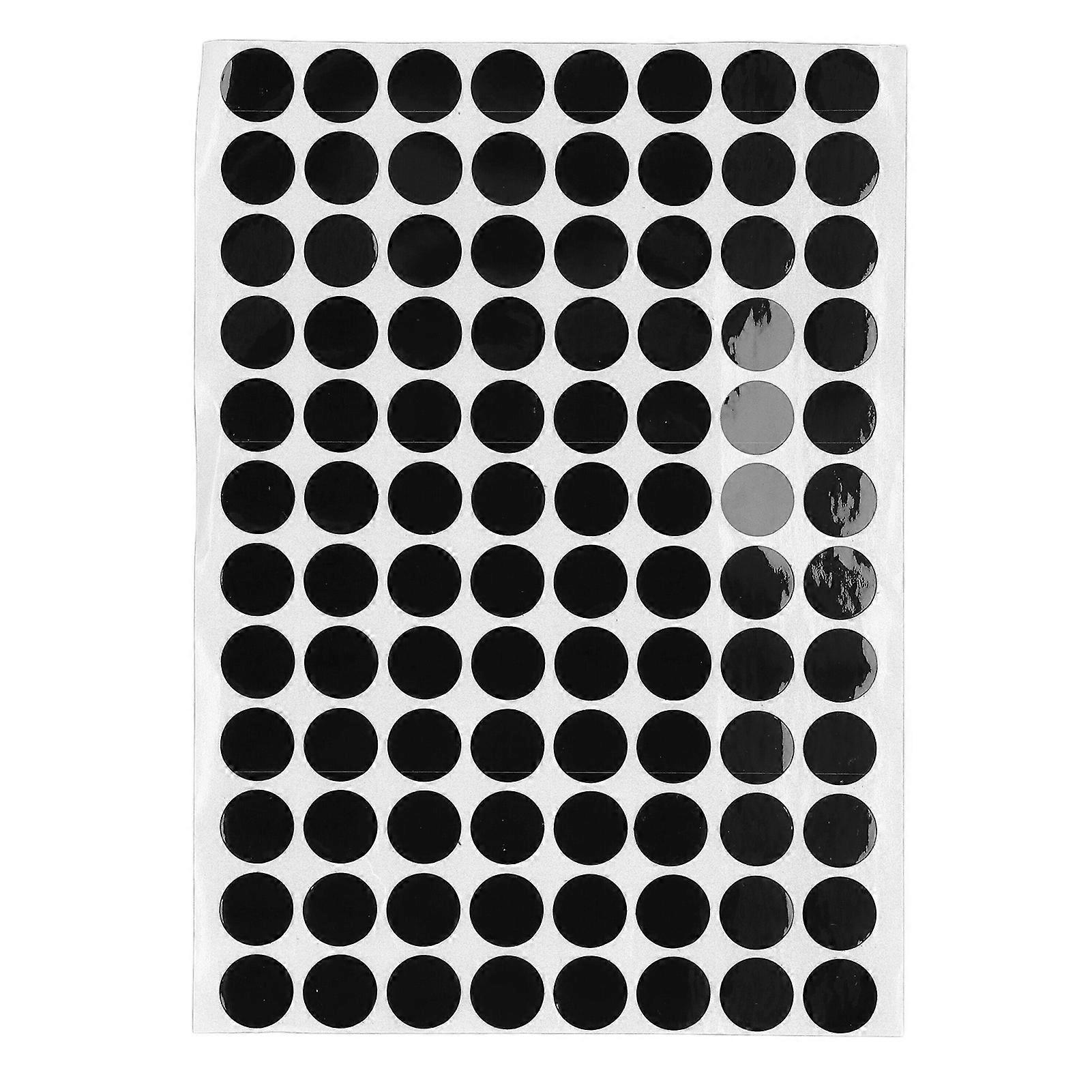Pool Table Marker Dots 12mm Billiard Spot Sticker Pool Ball Position Marker Stickers for Billiards Practice 96pcs