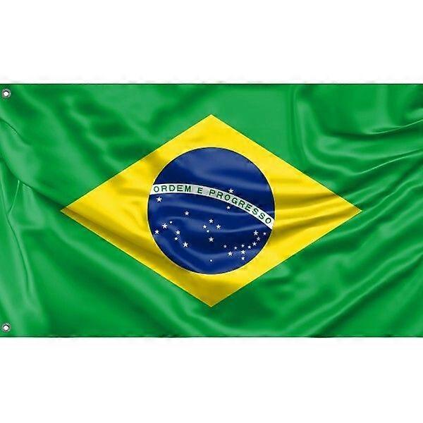 Flag of Brazil, Unique Design, 3x5 Ft / 90x150 cm4x6Ft/120x180 cm size TTQ1897