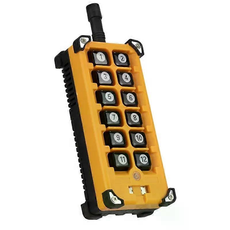 Apply Universal Anti-interference High Power Industrial Remote Control DC 6V 8/12 Buttons 315MHz