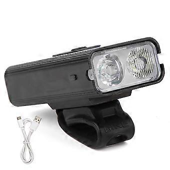Bicycle Head Light Built‑in Battery USB Rechargeable Mountain Bike Front Light