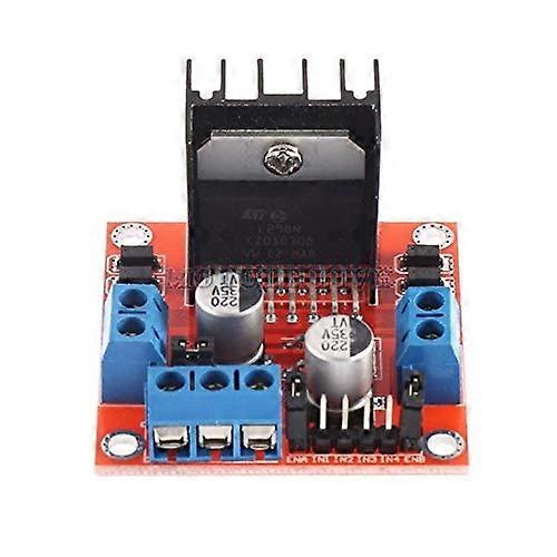 5Pcs Stepper Motor Drive Controller Board Module L298N Dual H Bridge DC Motor Driver Module for Arduino Dual Channel