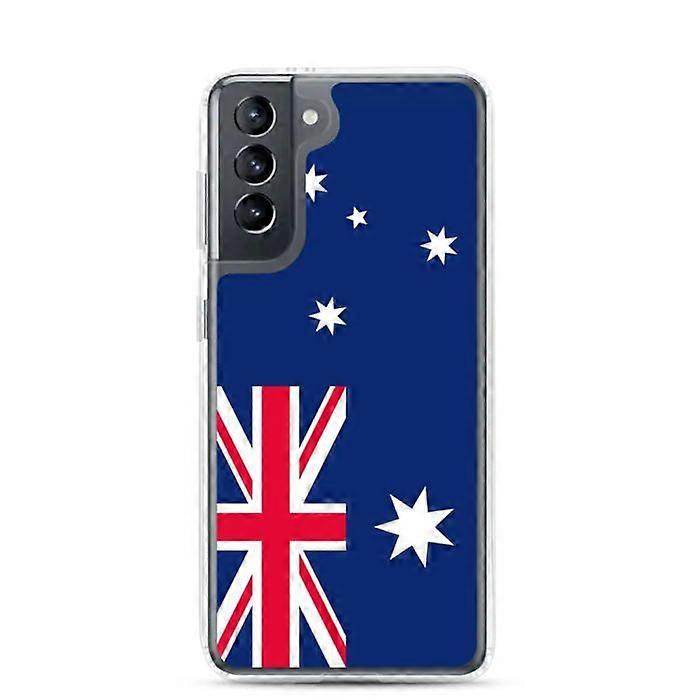 Phone Case - Samsung - Galaxy S21 Plus - Australian Flag - Flexible - Multicolor