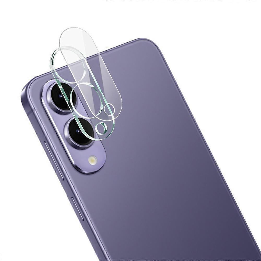 IMAK pour Samsung Galaxy S25 Edge Protecteur d’objectif d’appareil photo en verre trempé + capuchon d’objectif en acrylique