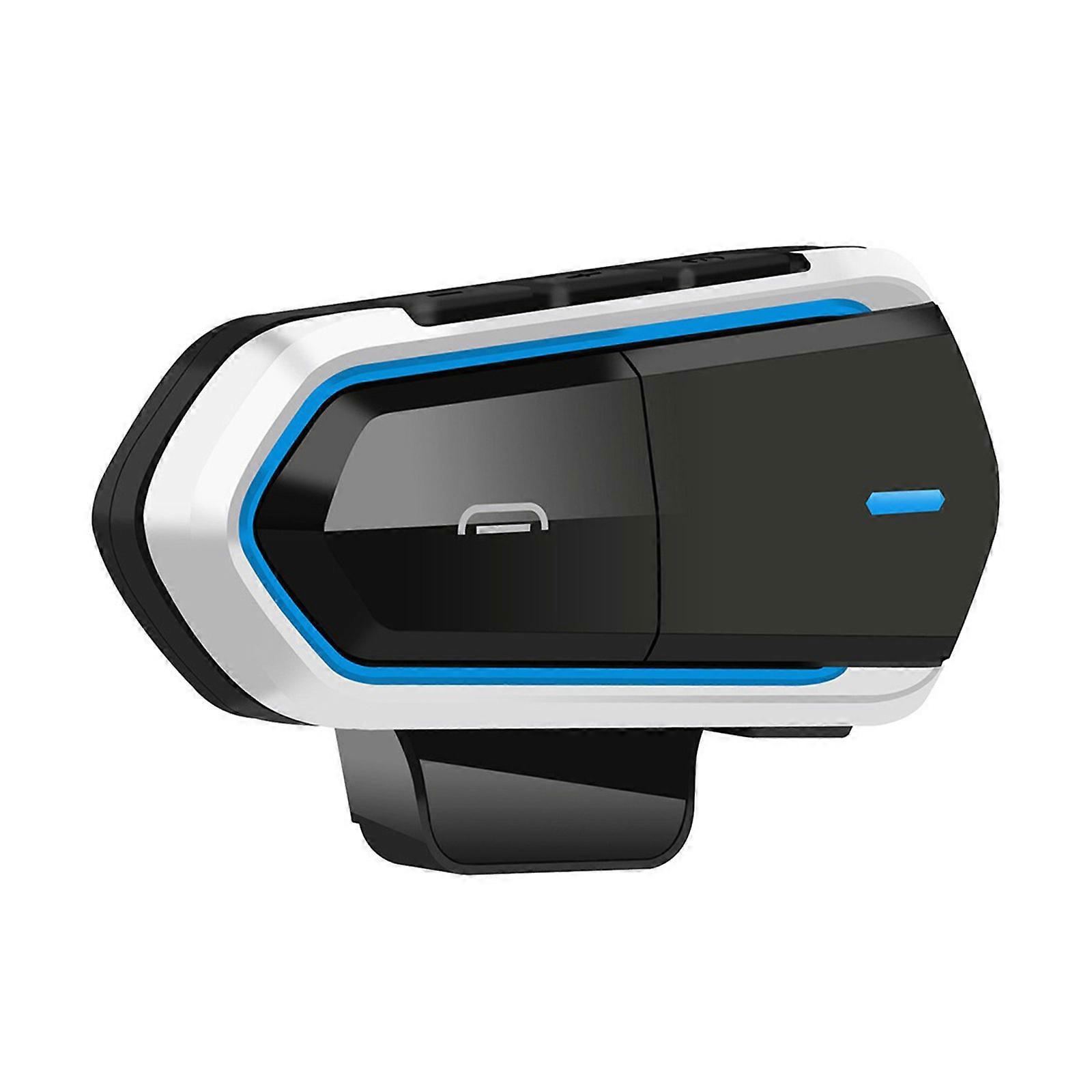 Type-C Bluetooth-compatible Headset Waterproof FM Receiver 2.4Ghz 450mA Earphone Stereo Music Noise Cancelling Non Delay  Blue