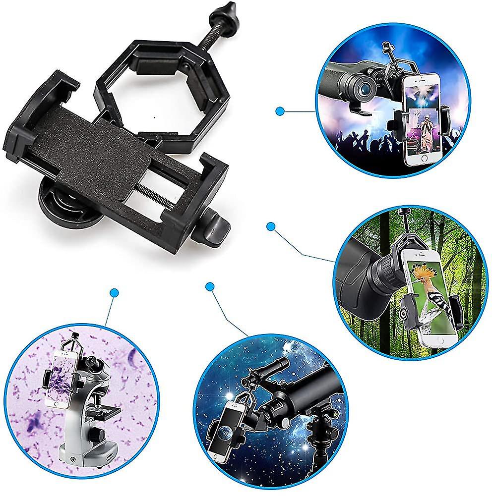 Universal Portable Smartphone Adapter Digiscoping Photo Adapters For Telescopes.