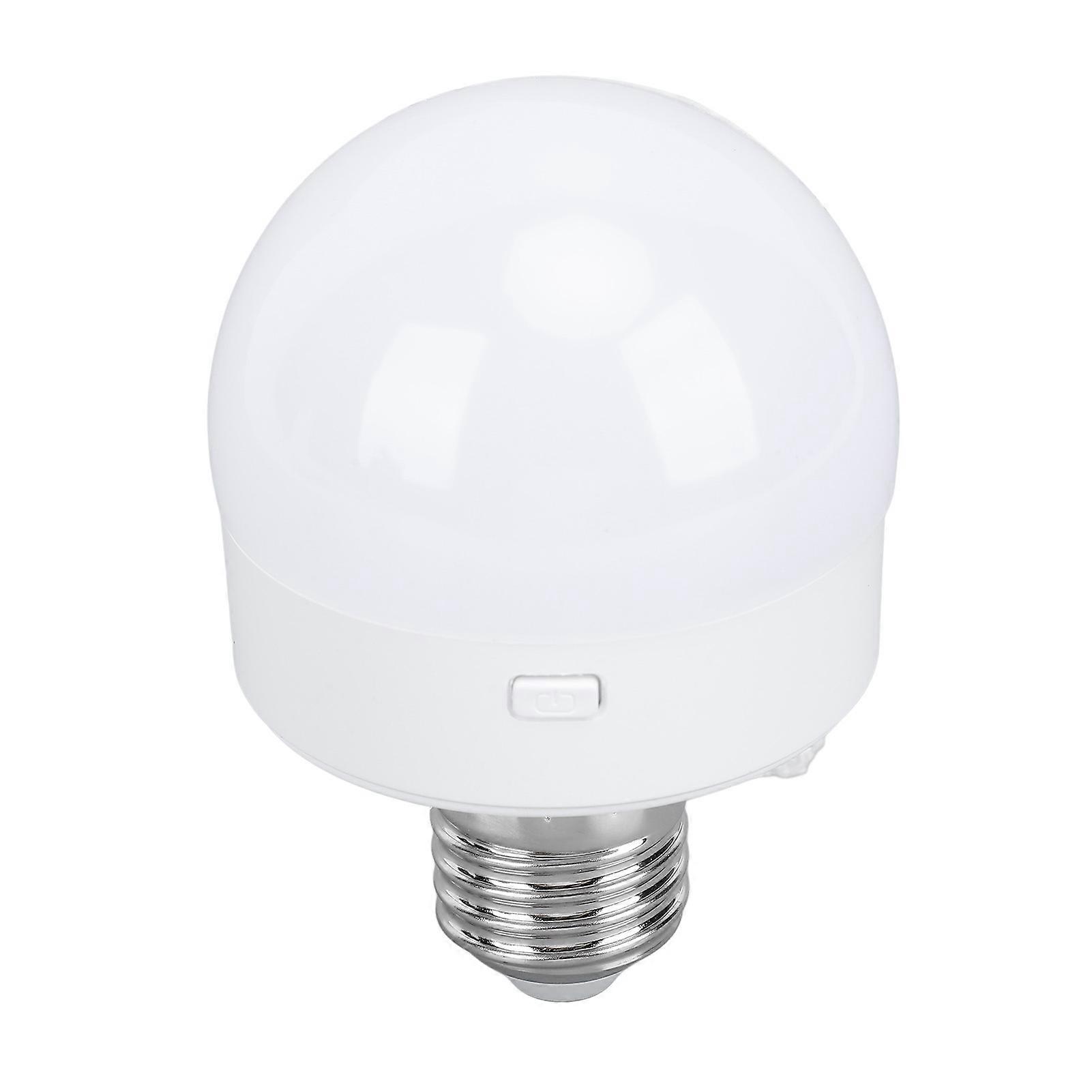 E26 Magnetic Light Bulb Rechargeable Battery Operated Light Bulb with Remote Control Timer Dimmable RGB LED Light Bulb for Bedroom