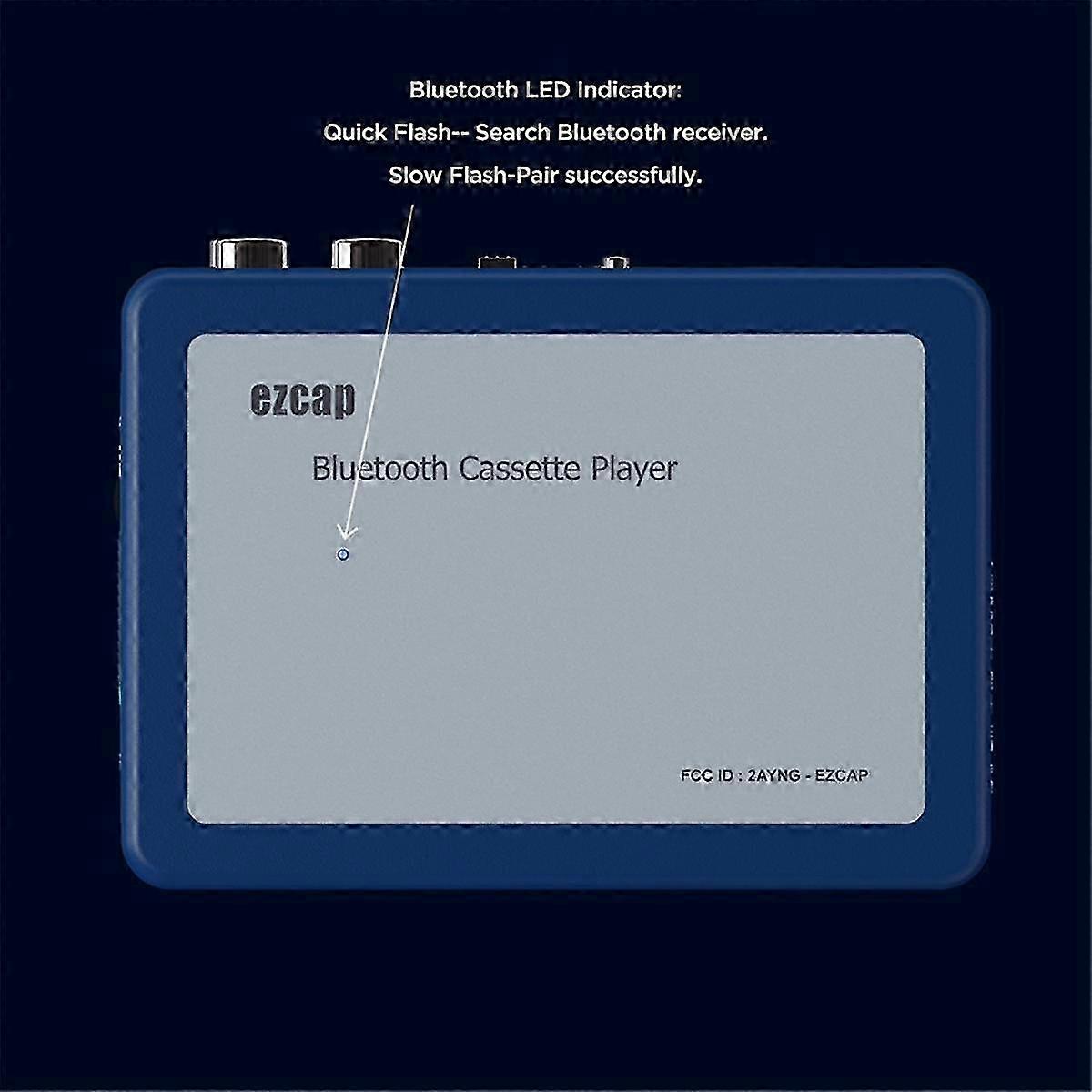 Portable Bluetooth Bluetooth Cassette Player Cassette Transmitter Player Tape Player Convert to MP