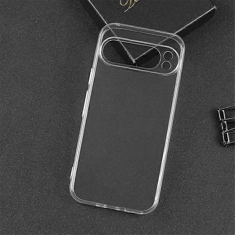 Compatible For Google Pixel 9 Transparent Case TPU Flexible Back Phone Cover
