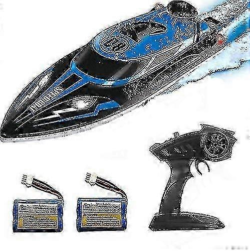Hj808 Rc Boat 2.4ghz 25km/h High-speed Remote Control Racing Ship Water Speed Boat Children Model To