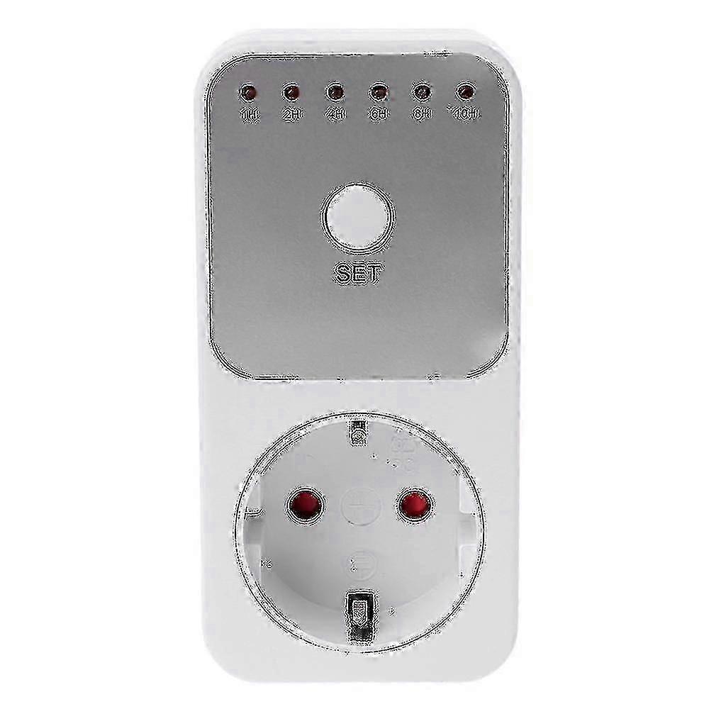 Intelligent Countdown Timer Socket with Time Setting Control for Compatible Devices and Appliances
