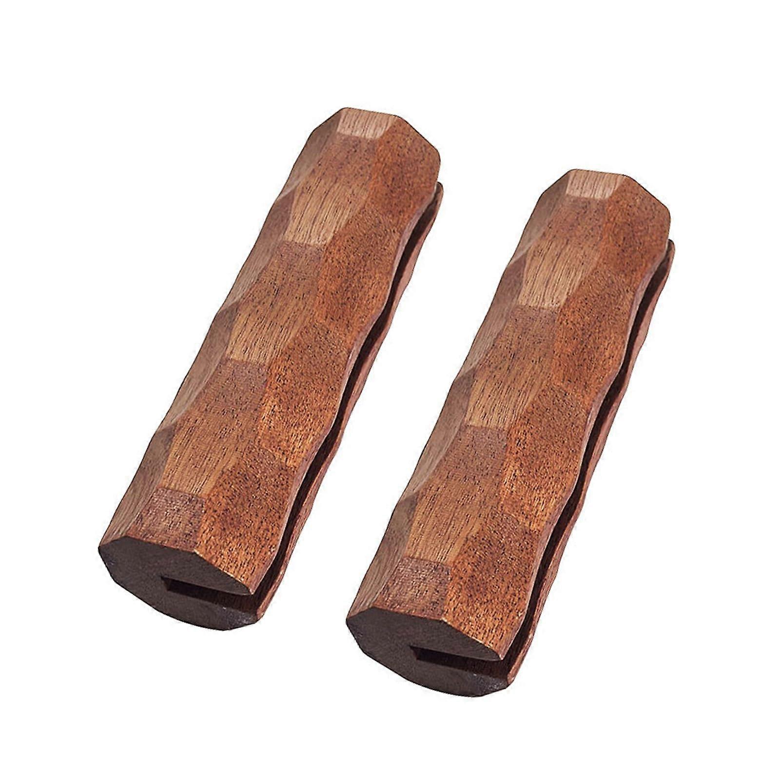 1 Pair Removable Removable Replacement Handle Made of Natural Wood For Private And Professional Use