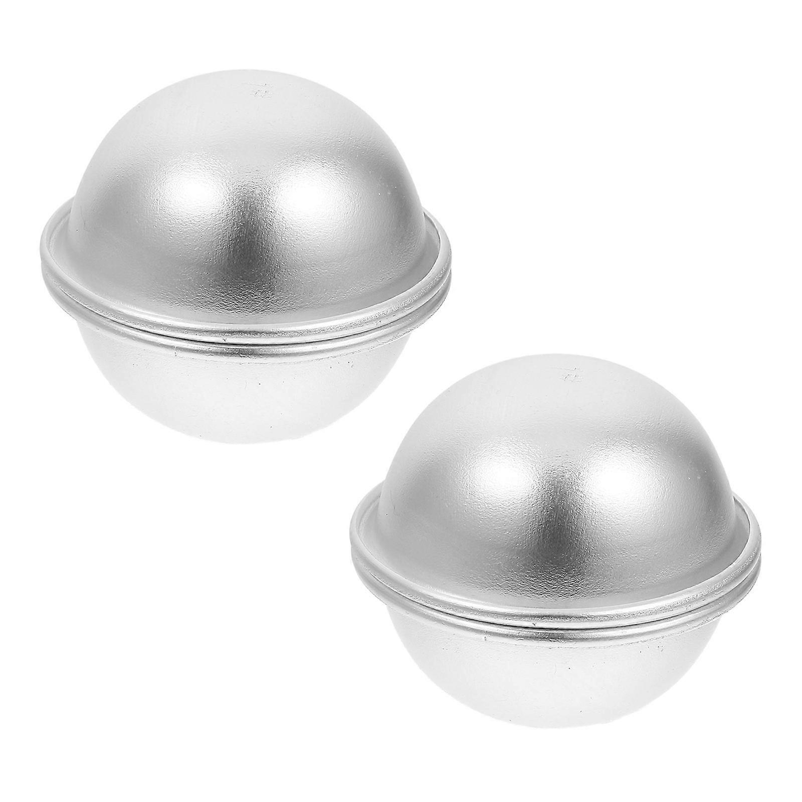 Durable Round Baking Molds for Both Bath Making and Food Crafting