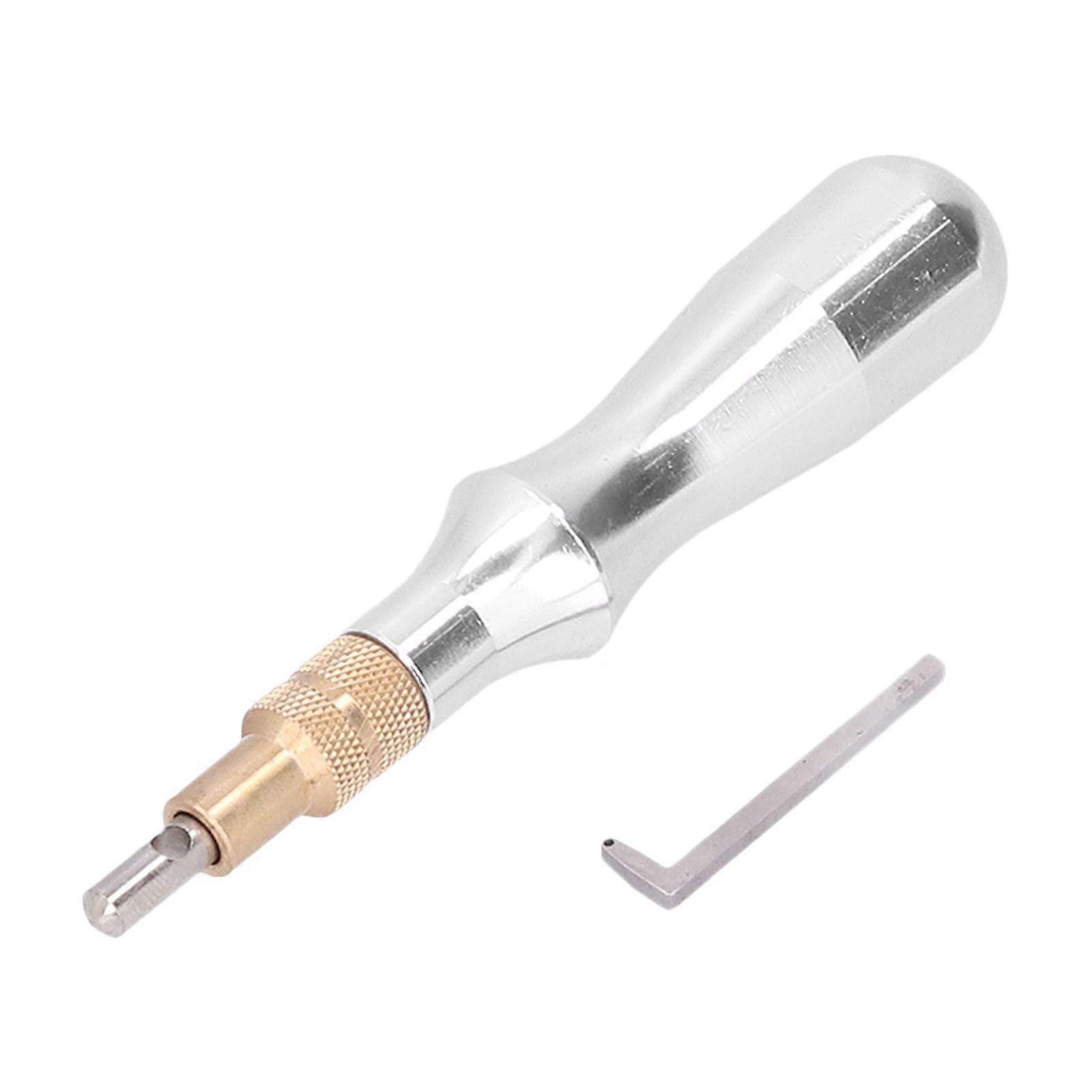 2025 Latest Model  Leather Groover Aluminium Copper High Hardness Durable