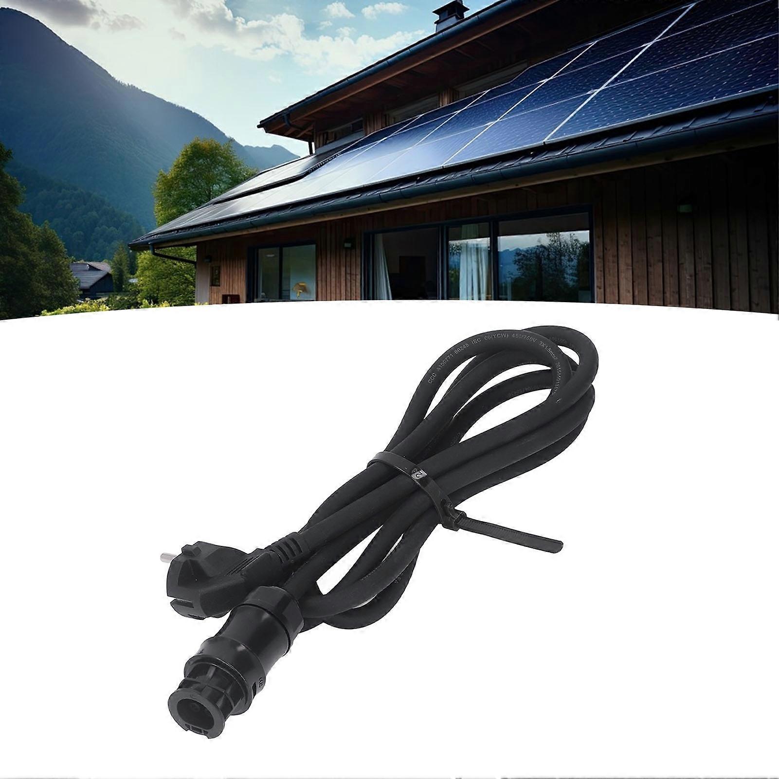 Micro Inverter Power Cable Solar AC Output with BC01 Female Socket 5m